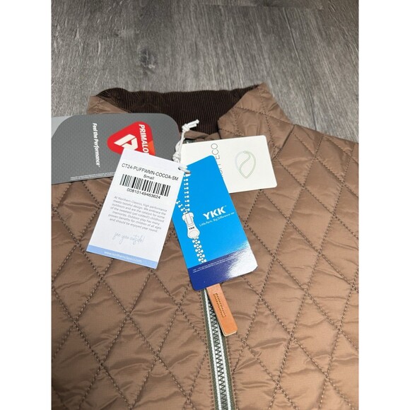 NWT Northern Classics Women's primaloft Quilted Puffer Jacket cozy cocoa small - Picture 2 of 14